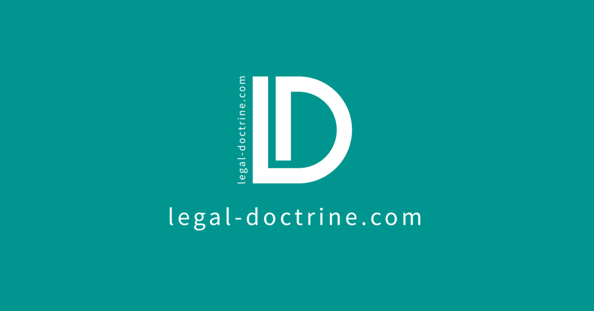 LEGAL DOCTRINE